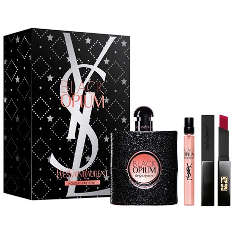 ysl black opium 100ml gift set|black opium 90ml gift set.